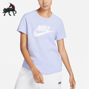 T恤DX7907 Nike 女士复古运动休闲圆领短袖 耐克正品 536 新款