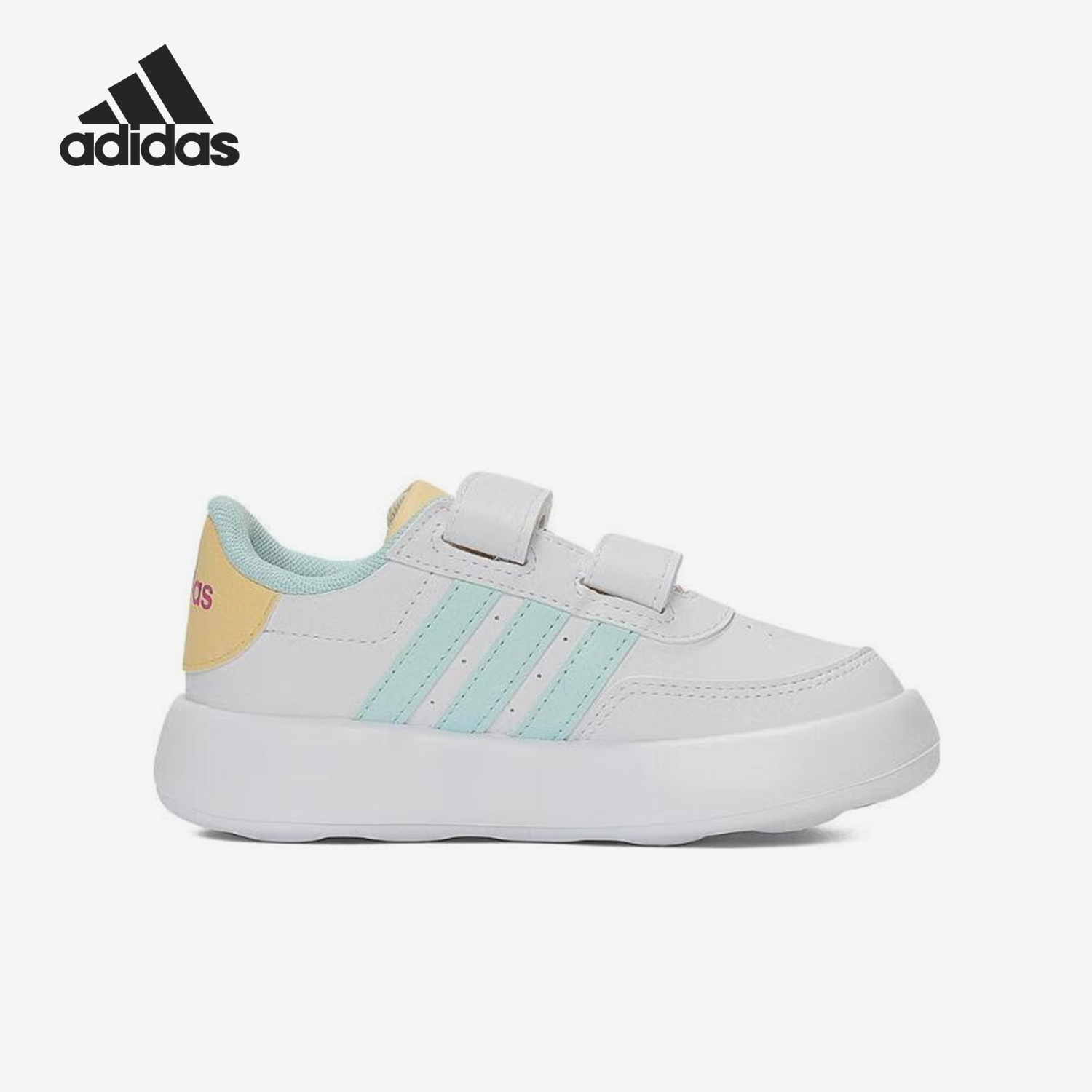 阿迪达斯婴童魔术贴时尚运动鞋