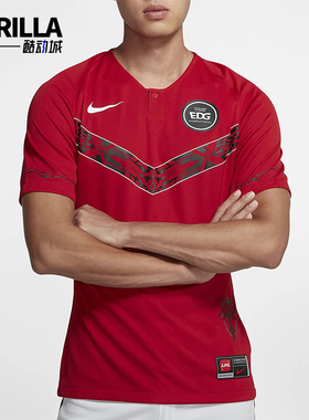 Nike/耐克正品夏季男士休闲比赛训练套头运动短袖T恤CV9633-654