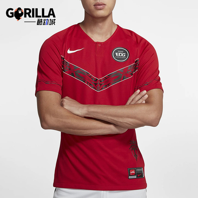 Nike/耐克正品夏季男士休闲比赛训练套头运动短袖T恤CV9633-654