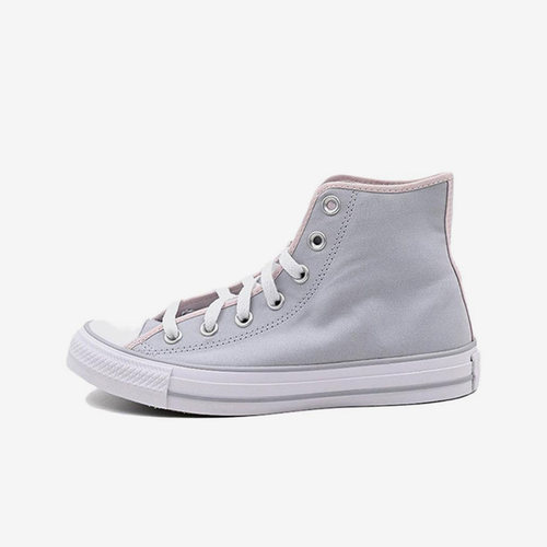 Converse匡威经典百搭灰白女款休闲鞋运动高帮帆布鞋A00890C