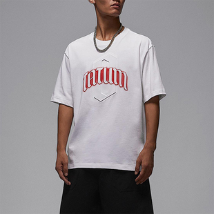 IH0601 Nike 休闲圆领套头印花耐穿短袖 JORDAN男士 100 耐克正品