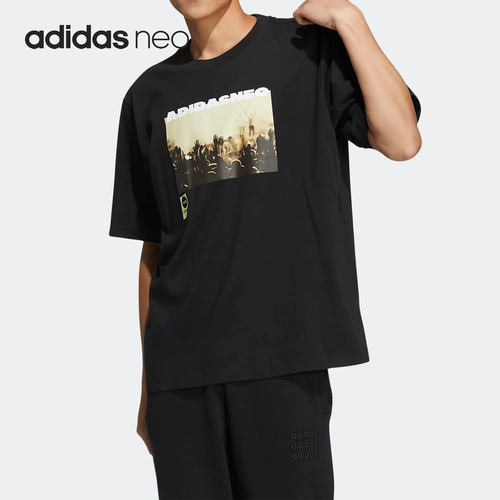Adidas/阿迪达斯男子运动短袖