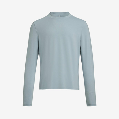 UA/安德玛正品新款男士圆领吸湿透气健身运动长袖T恤1386975-465