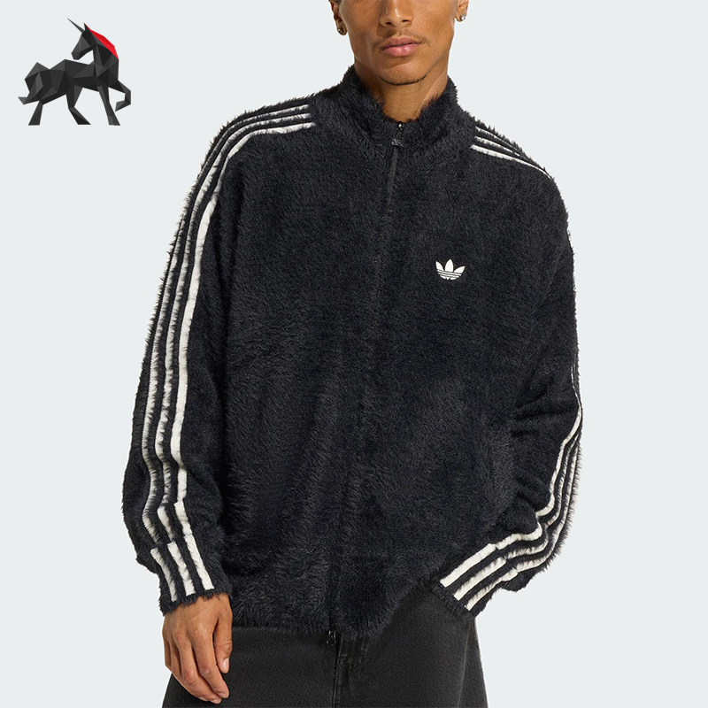 Adidas/阿迪达斯正品三叶草男士日常立领宽松耐穿休闲外套KR5145