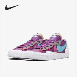 耐克正品 DM7901 休闲男女Blazer Kaws运动鞋 500 Sacai Nike