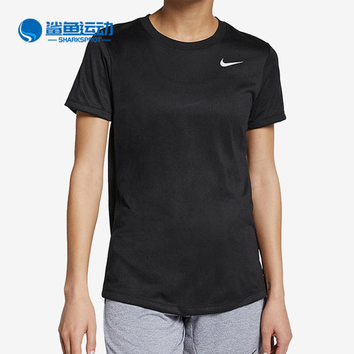 Nike/耐克正品新款女子运动休闲圆领透气简约短袖AQ3210-010