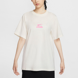 HM4625 宽松运动休闲小狗印花白色短袖 133 耐克女夏季 Nike