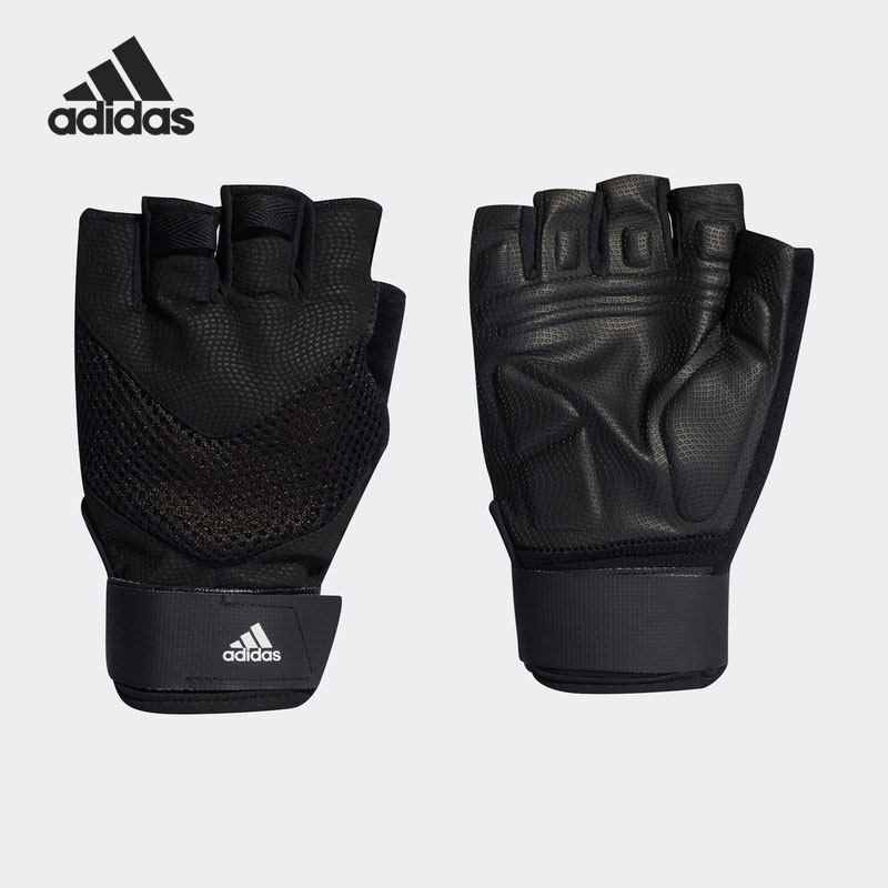 Adidas/阿迪达斯正品新款魔术贴露指男女运动健身手套HA5555,运动包/户外包/配件,手套,淘宝优惠券,粉丝福利购,淘宝优惠卷
