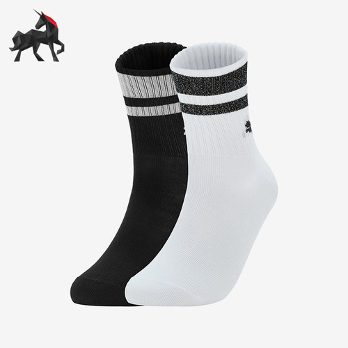 Puma/彪马正品QUARTER U L.男女针织运动经典短袜两双装947426-02