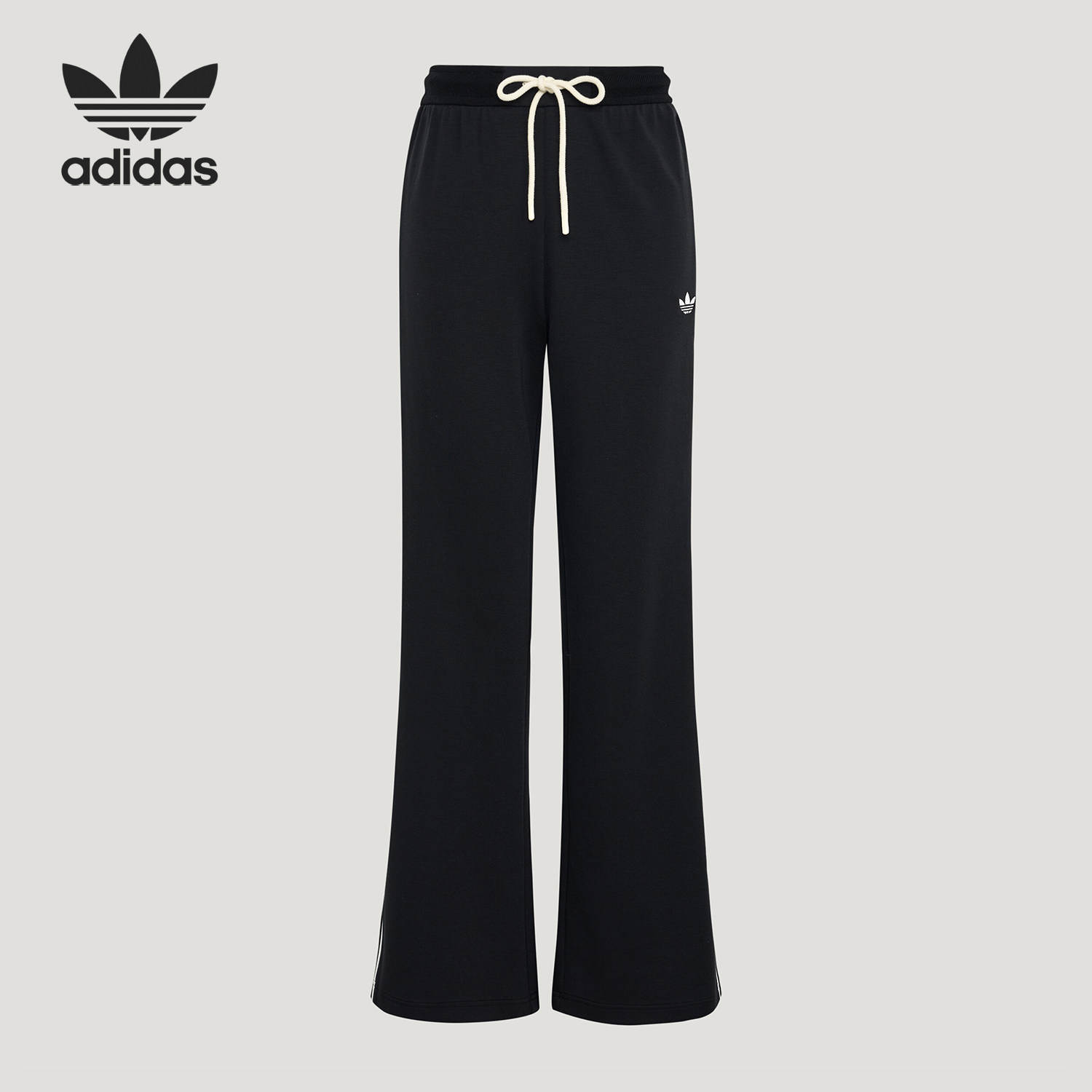 Adidas/阿迪达斯官方正品TRACK PANT 女士复古风休闲运动裤KX8016 - 实物图
