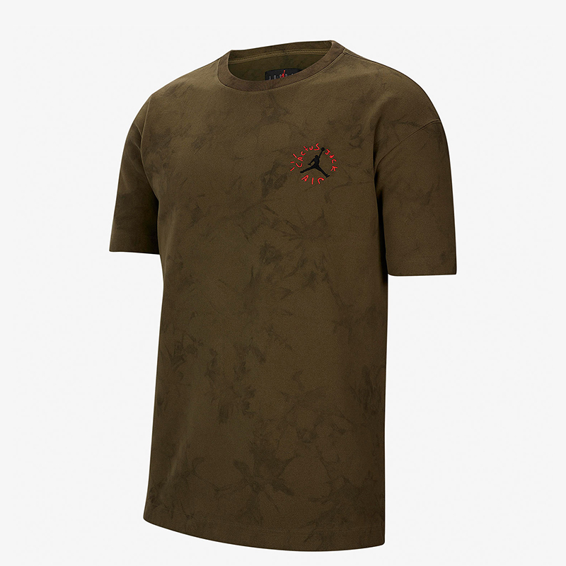 耐克男士印花透气绒面短袖T恤