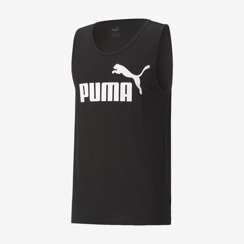 Puma彪马正品Essentials男字母印花圆领无袖背心586670-01
