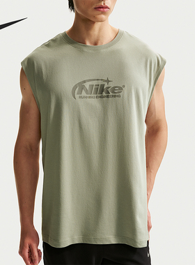 Nike/耐克正品Dri-FIT男士运动圆领干爽T恤跑步背心IR4931-304
