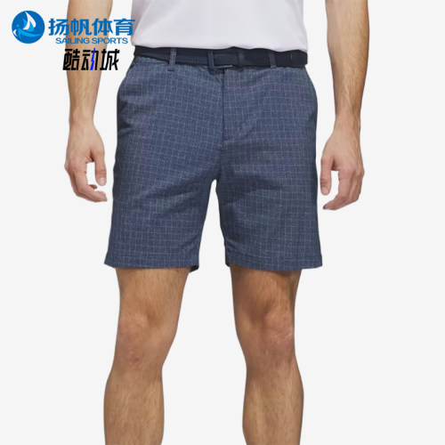 Adidas/阿迪达斯正品Ultimate365新款男蓝色经典高尔夫短裤KC1125