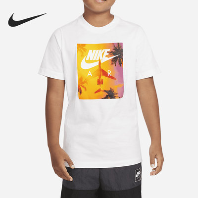 Nike/耐克正品夏季新款小童男女同款运动透气T恤DJ6615-100