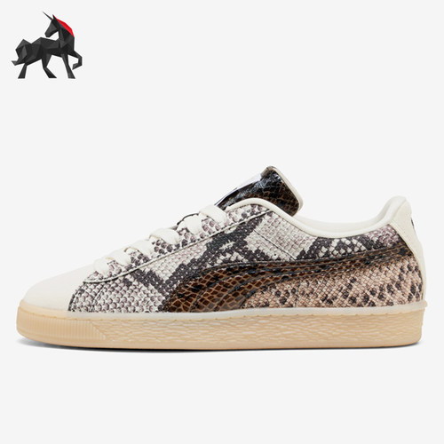 Puma/彪马正品男女同款舒适耐磨低帮系带休闲板鞋408329-01