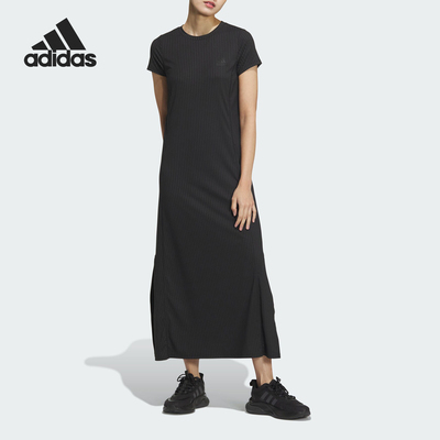 阿迪达斯女士凉感运动休闲连衣裙