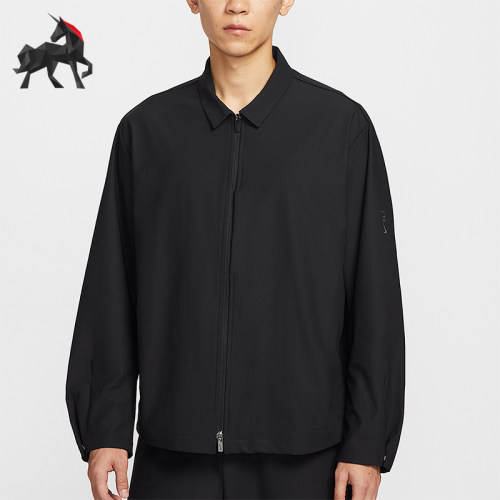 Nike/耐克正品Dri-FIT男士休闲防晒翻领运动宽松外套IF2868-010