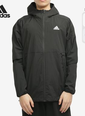 Adidas/阿迪达斯正品 O2 WB WIND 男子运动夹克外套 EH3770