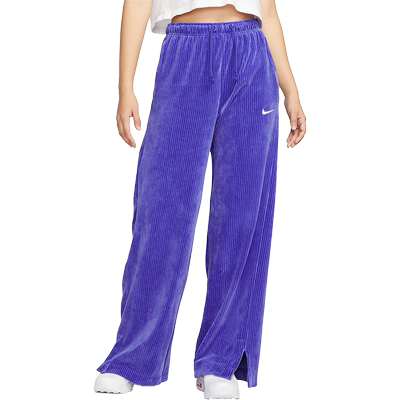 耐克女子直筒灯芯绒阔腿裤