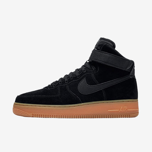 Nike耐克正品Air Force 1男高帮防滑轻便系带板鞋AA1118-001