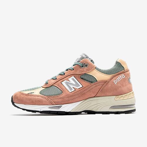 New Balance新百伦正品Patta x NB 991男款低帮跑步鞋M991PAT