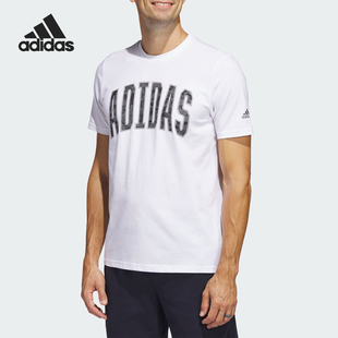 CAMO Adidas 休闲短袖 男士 圆领T恤HA7211 阿迪达斯正品