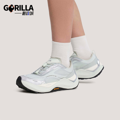 Adidas/阿迪达斯正品FOS HOLO PEAK男女运动厚底缓震跑鞋KK2242