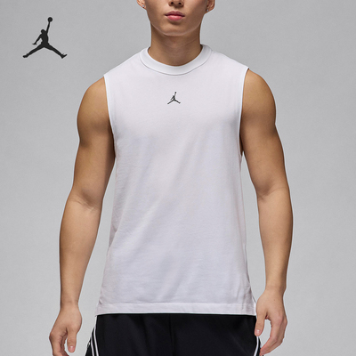 Nike/耐克官方正品当季新款男士针织圆领无袖背心FN5857-100