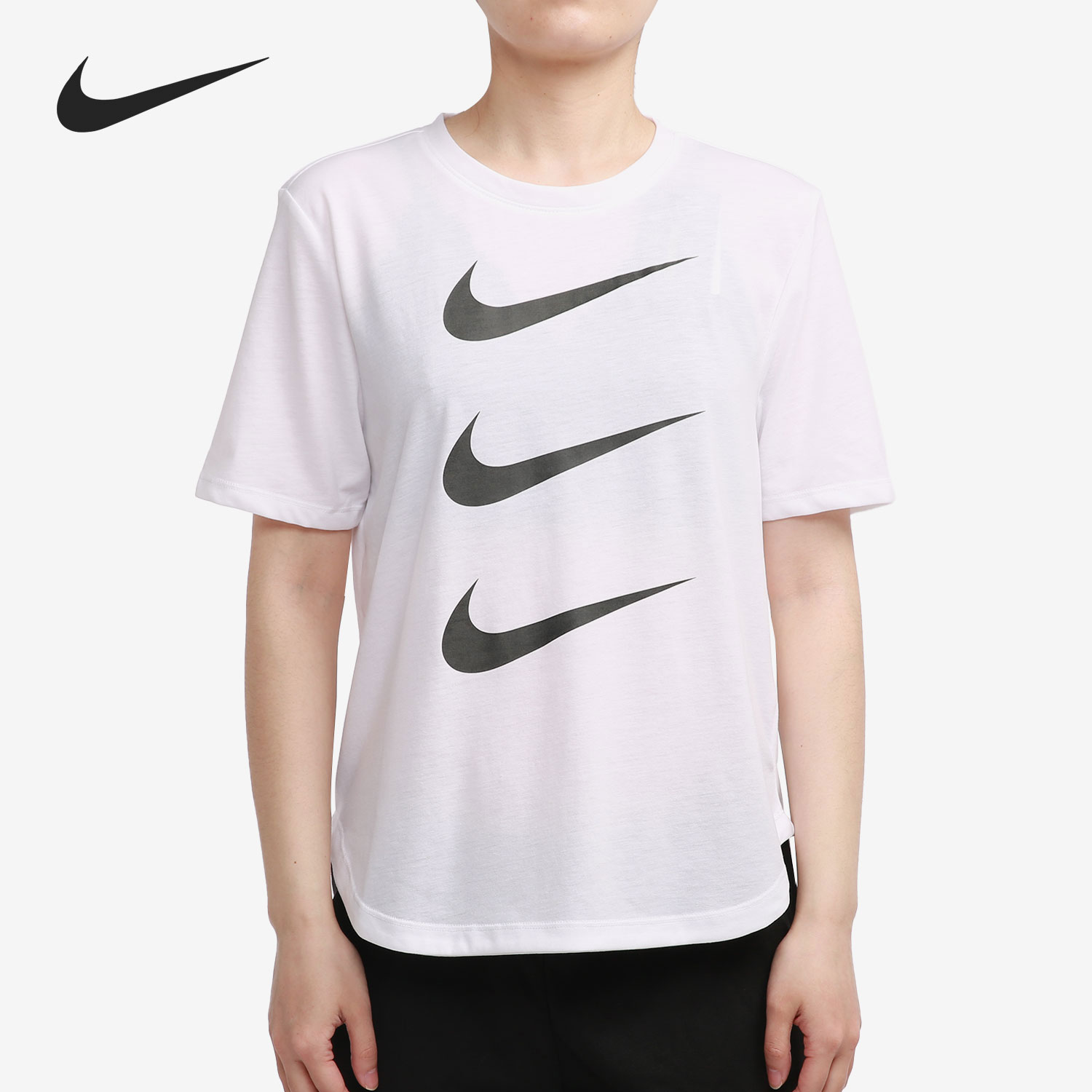 Nike/耐克正品夏季新款女子时尚休闲透气运动短袖T恤 DC4324