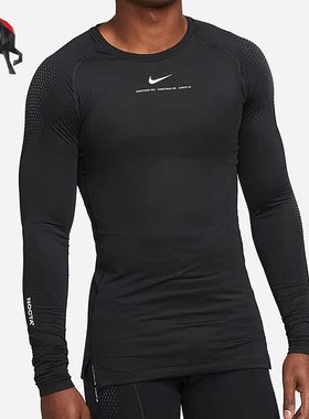 Nike/耐克正品Drake 男子联名字母修身印花长袖T恤DN0002-010