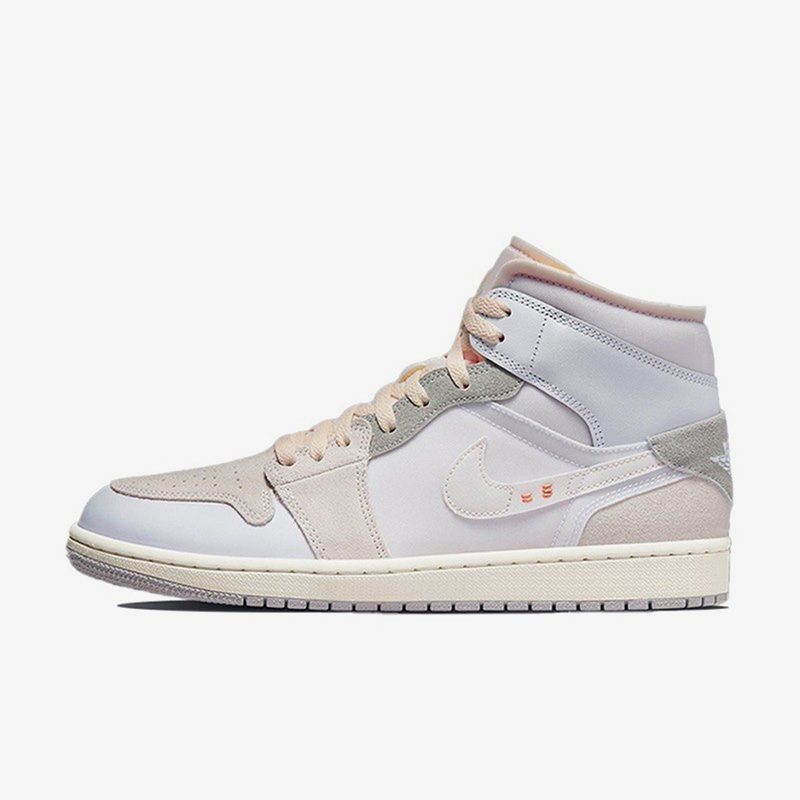 Nike/耐克正品Air jordan 1 Mid AJ1男子复古休闲板鞋DM9652-100