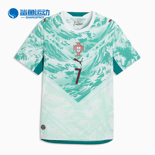 Puma/彪马正品夏季男士运动吸湿排汗套头足球短袖T恤788145-77