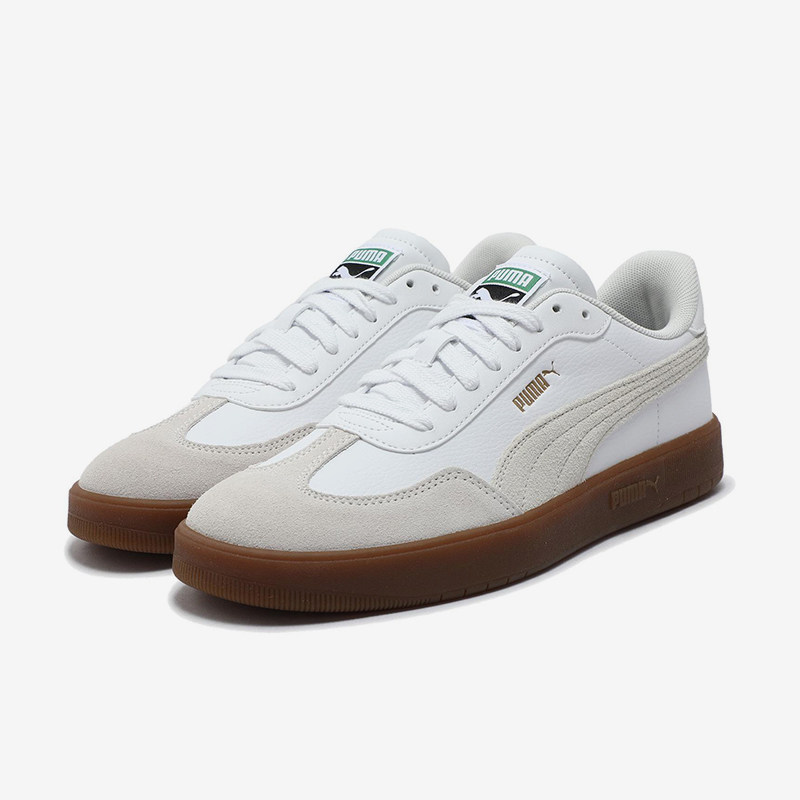 Puma/彪马正品ASCENSO新款男女灰白棕色经典休闲德训鞋403307-04