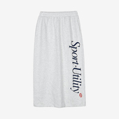 字母印花休闲运动半身裙 26夏女士个性 Skechers 斯凯奇正品