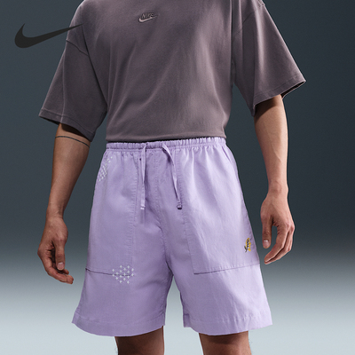 Nike/耐克正品2025夏季款男士日常户外耐穿经典短裤HJ2979-515