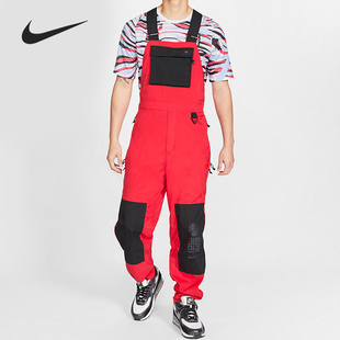 Nike 户外工装 多口袋可调节男子休闲连体背带裤 CV0538 耐克正品