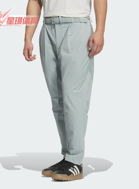 Adidas/阿迪达斯正品2026男士休闲高尔夫梭织经典简约长裤KD0939