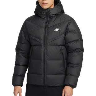 Nike/耐克官方正品冬季新款男子运动保暖连帽羽绒服FB8178-010