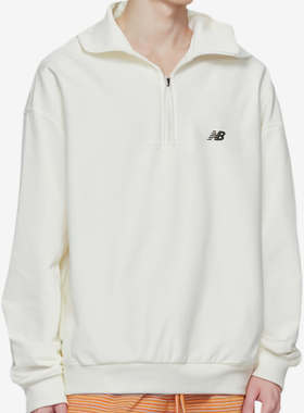 New Balance/NB正品2025新款男子宽松透气立领卫衣NCE12181-IV