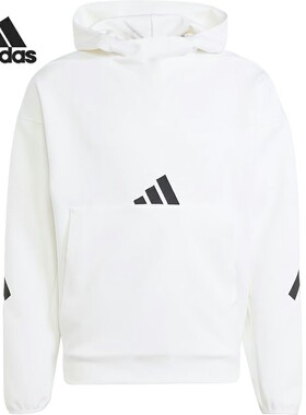 Adidas/阿迪达斯正品当季新款男士保暖连帽卫衣JF2454