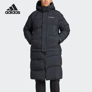 Adidas/阿迪达斯正品户外男士防风保暖运动鹅绒羽绒服JI8302
