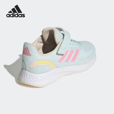 Adidas/阿迪达斯正品RUNFALCON 2.0大童魔术贴运动鞋HR1398