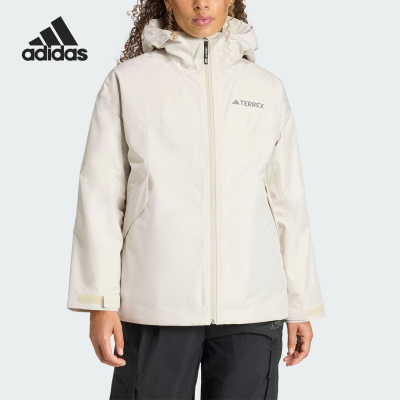 Adidas/阿迪达斯正品TERREX女士三合一羽绒内胆冲锋衣JV6245