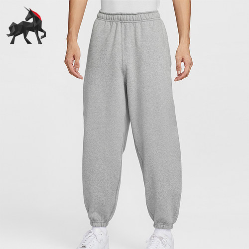 Nike/耐克正品2025冬季款男士日常束脚针织刺绣长裤HV1089-063