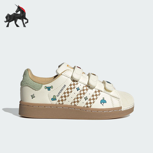 Adidas/阿迪达斯正品SUPERSTARICF新款儿童经典游乐场板鞋JS2470