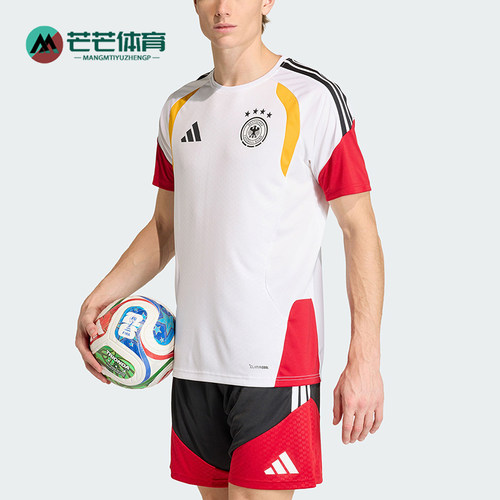 Adidas/阿迪达斯正品2026年男士修身圆领经典运动短袖T恤KB4440