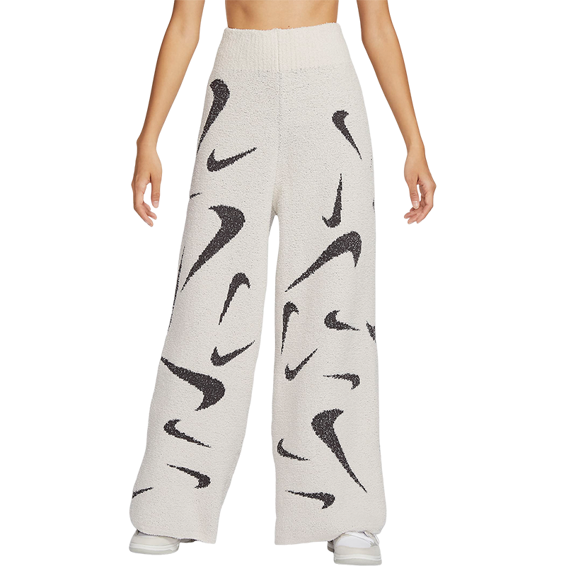 Nike/耐克官方正品新款女子时尚潮流宽松阔腿针织运动长裤FD4289