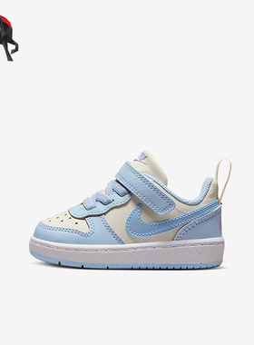 Nike/耐克正品COURT BOROUGH婴童运动轻便魔术贴休闲鞋IH4051-001